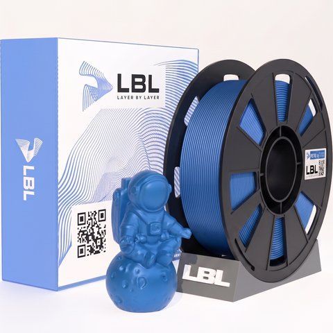 PETG WS филамент Синий пластик для 3D принтера 1.0 кг / 330 м / 1.75 мм lbl_pet_WS_1kg_Blue фото