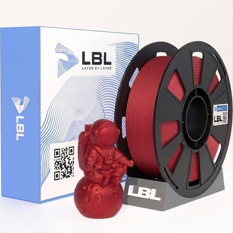 PETG WS филамент Красный пластик для 3D принтера 1.0 кг / 330 м / 1.75 мм lbl_pet_WS_1kg_Red0 фото