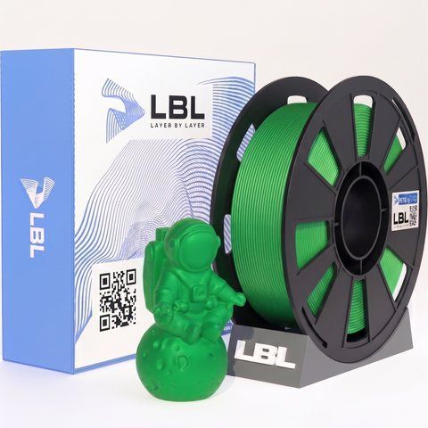 PETG WS филамент Зеленый пластик для 3D принтера 1.0 кг / 330 м / 1.75 мм lbl_pet_WS_1kg_Green0 фото