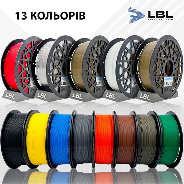 PETG WS філамент Жовтий пластик для 3D принтера 1.0 кг / 330 м / 1.75 мм lbl_pet_WS_1kg_Yellow фото