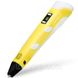 3D ручка RXstyle RP-100B Pen для дітей з LCD дисплеєм другого покоління жовта 9 м пластику 3D_03_Bl_03 фото 2