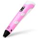 3D ручка RXstyle RP-100B Pen для детей с LCD дисплеем второго поколения розовая 9 м пластика 3D_03_Bl_03 фото 2