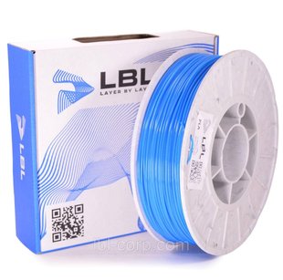 PLA (ПЛА) пластик Блакитний для 3D принтера 0.800 кг / 260 м / 1.75 мм lbl_pla_800_Gol фото