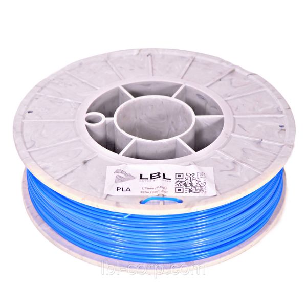 PLA (ПЛА) пластик Голубой для 3D принтера 0.800 кг / 260 м / 1.75 мм lbl_pla_800_Gol фото