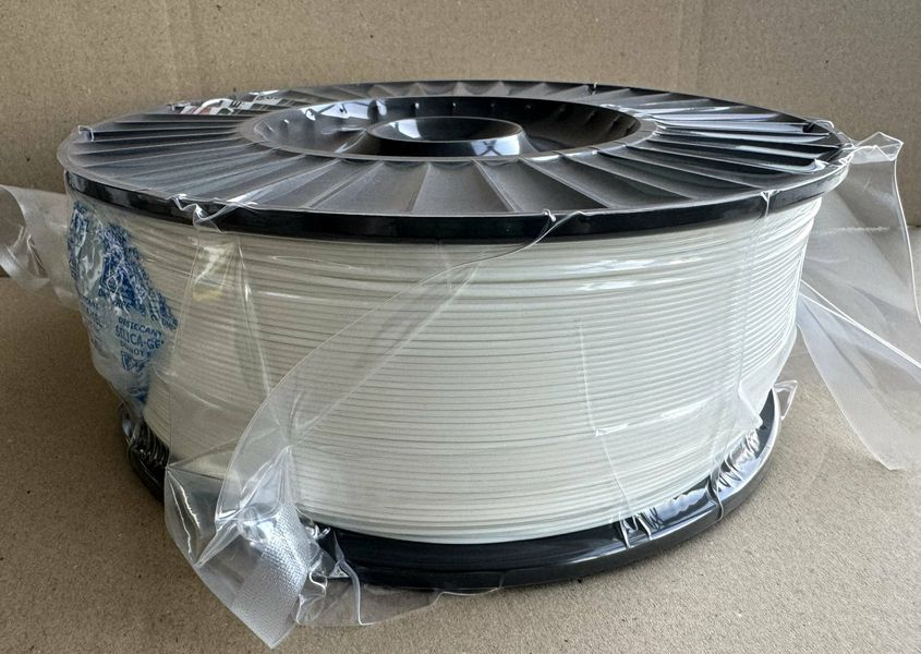 PLA пластик Білий для 3D принтера 3.0 кг / 960 м / 1.75 мм lbl_pla_3kg_White фото