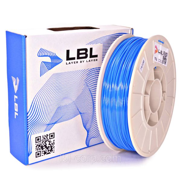 CoPET (Petg) пластик Блакитний для 3D принтера 0.800 кг / 260 м / 1.75 мм lbl_pet_800_Gol фото