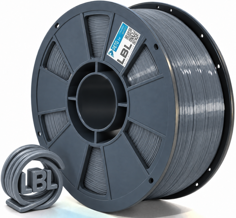 PETG WS філамент Сірий пластик для 3D принтера 3.0 кг / 960 м / 1.75 мм lbl_pet_WS_3kg_Gray фото
