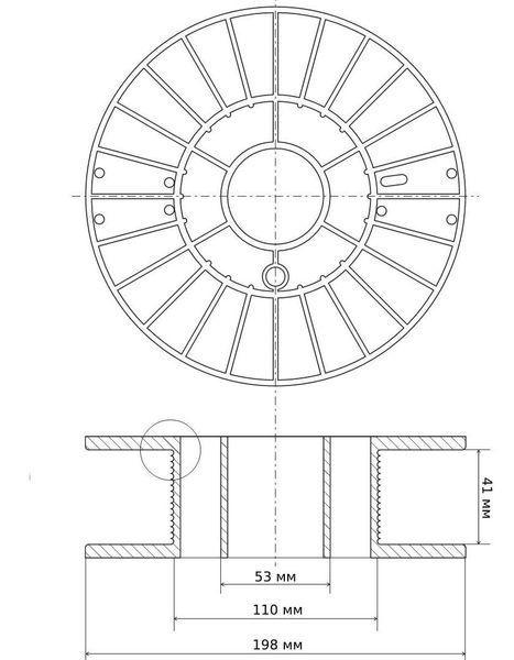 CoPET (Petg) пластик Перехідний для 3D принтера 0.800 кг / 260 м / 1.75 мм lbl_pet_800_Perehidniy фото